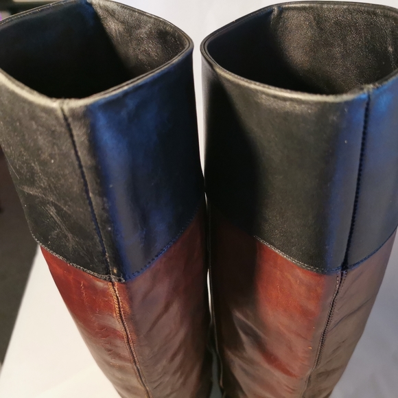 Lorenzo Banfi Italian Leather Riding Boots - Picture 9 of 10